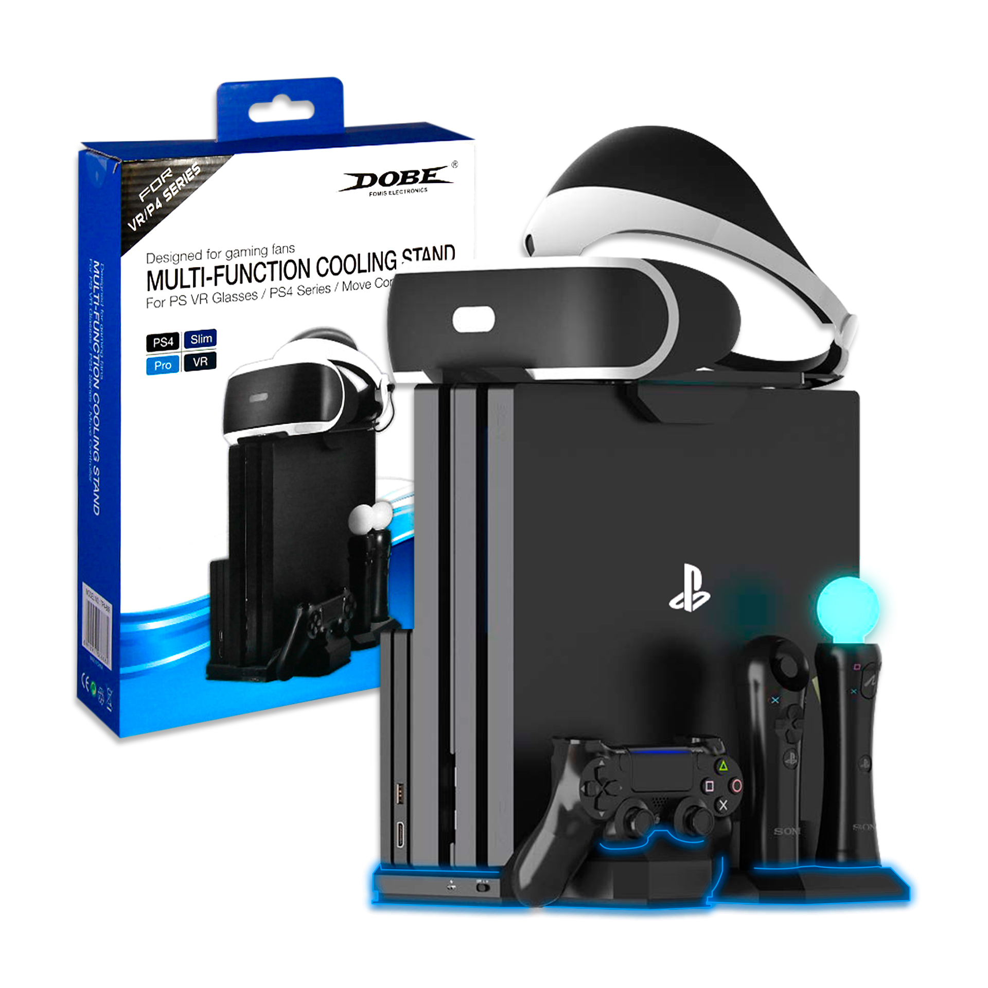 Soporte Base Vertical para Consola Cargador Mandos PS5 Play