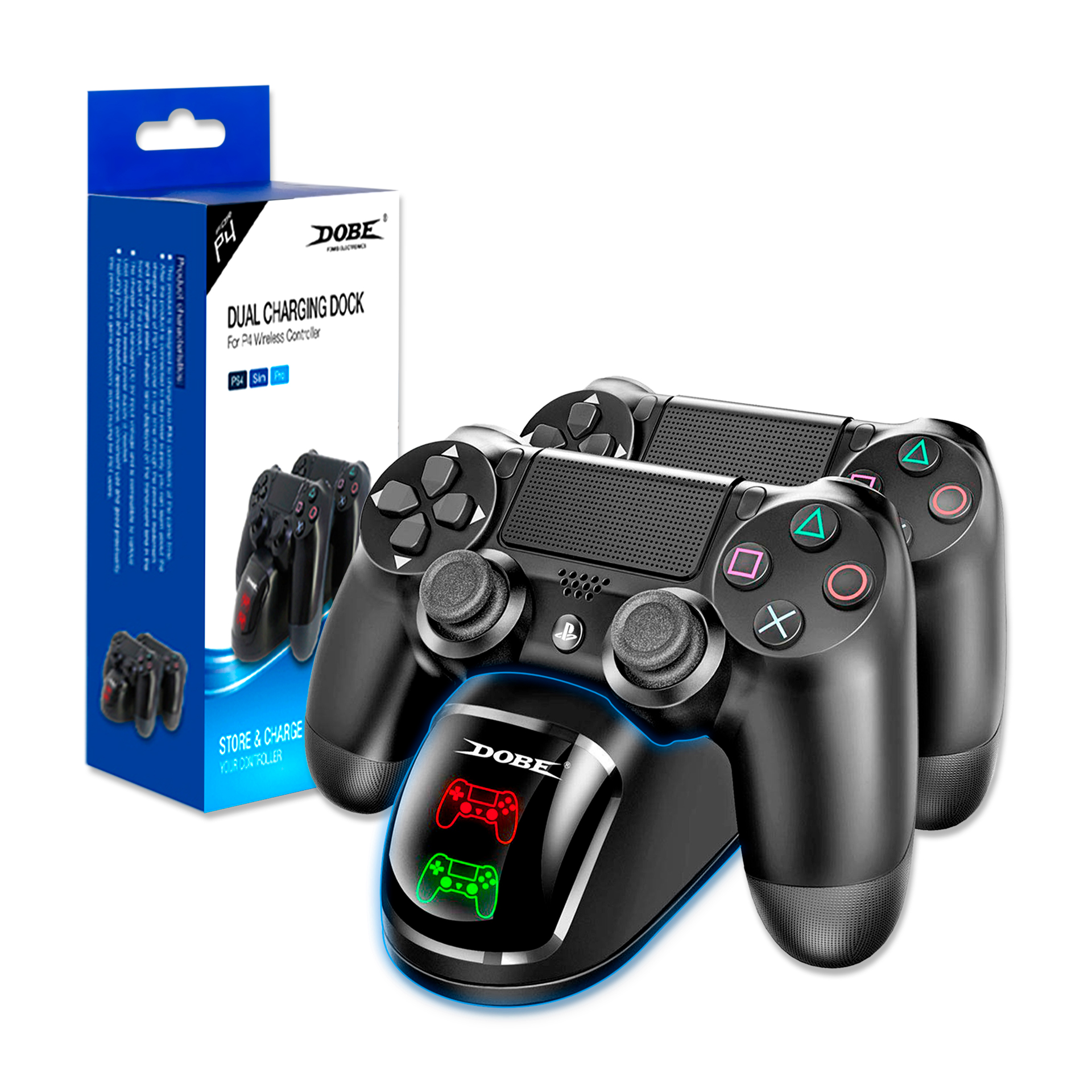 Mando PS5 Original Personalizado Trueno Azul - RAC STORE